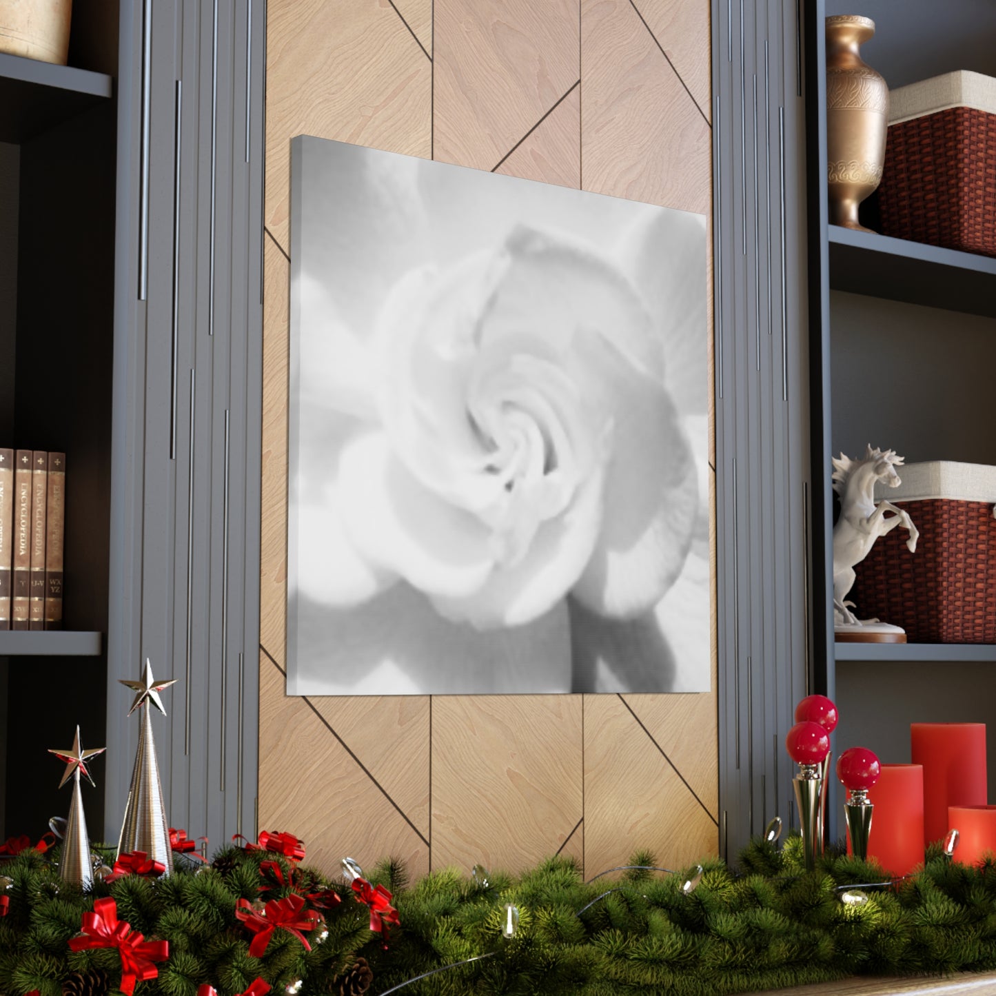 Abstract Gardenia- Jon Carrasco Curations Gardens of the World Collection