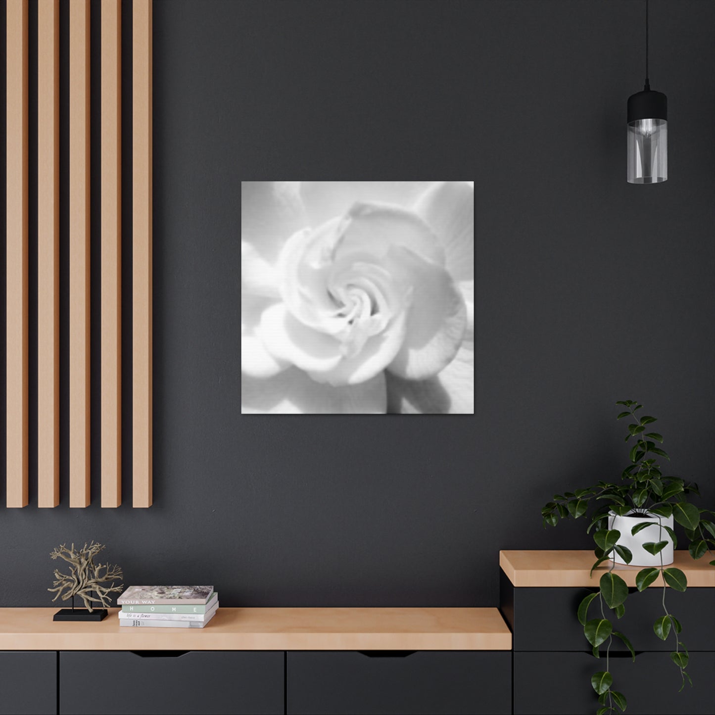 Abstract Gardenia- Jon Carrasco Curations Gardens of the World Collection